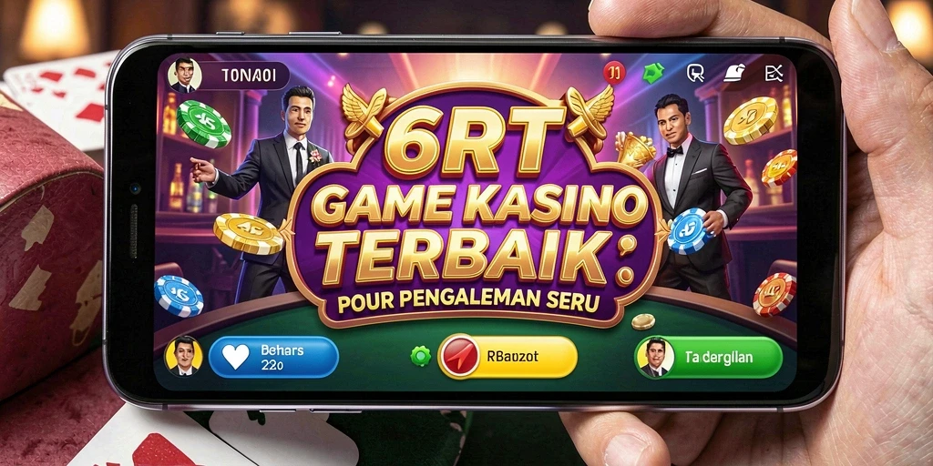 Visual permainan Kasino yang menakjubkan dan menarik.