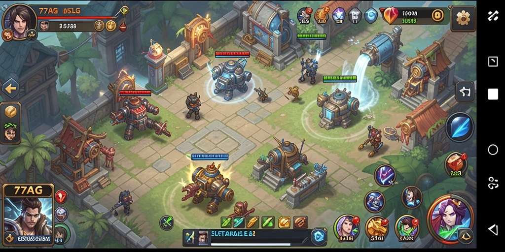 Gameplay menarik dalam 77AG yang penuh strategi.