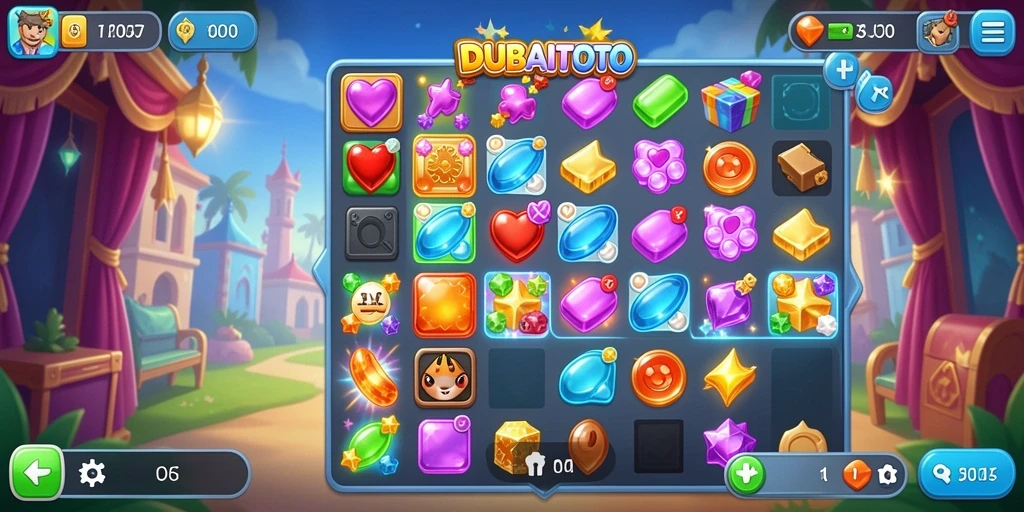 Tampilan menarik dan gameplay seru dalam DUBAITOTO.