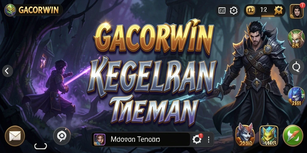 Screenshot GACORWIN menampilkan suasana Horror yang menegangkan dalam permainan.