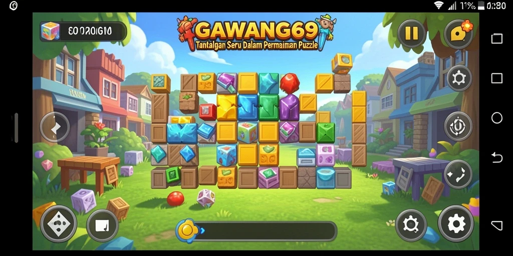 Tampilan gameplay seru dari GAWANG69 yang menantang.