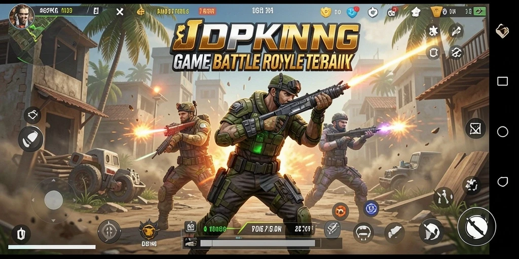 Tampilan gameplay seru dan menegangkan di IDPKING.