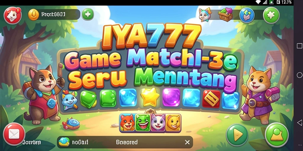 Tampilan gameplay seru dan penuh warna dari IYA777.