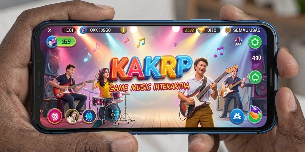 Tampilan menarik dari gameplay KAKRP yang interaktif dan menyenangkan.