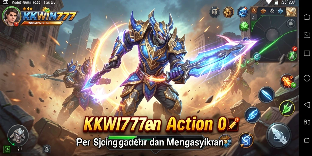 Tangkapan layar dari gameplay KKWIN777 yang intens dan mendebarkan.
