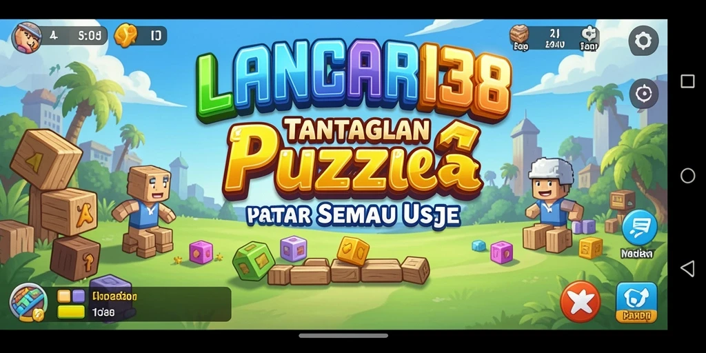 Tampilan gameplay seru dari LANCAR138 yang menggugah kreativitas.