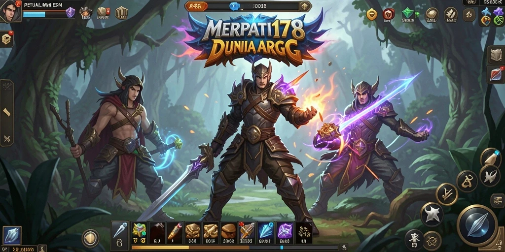 Tampilan menarik gameplay MERPATI178 dengan pertarungan yang seru.