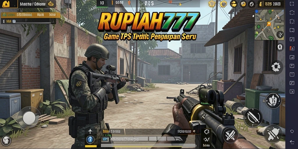 Tangkapan layar gameplay RUPIAH777 menunjukkan aksi seru dan strategi melawan musuh.
