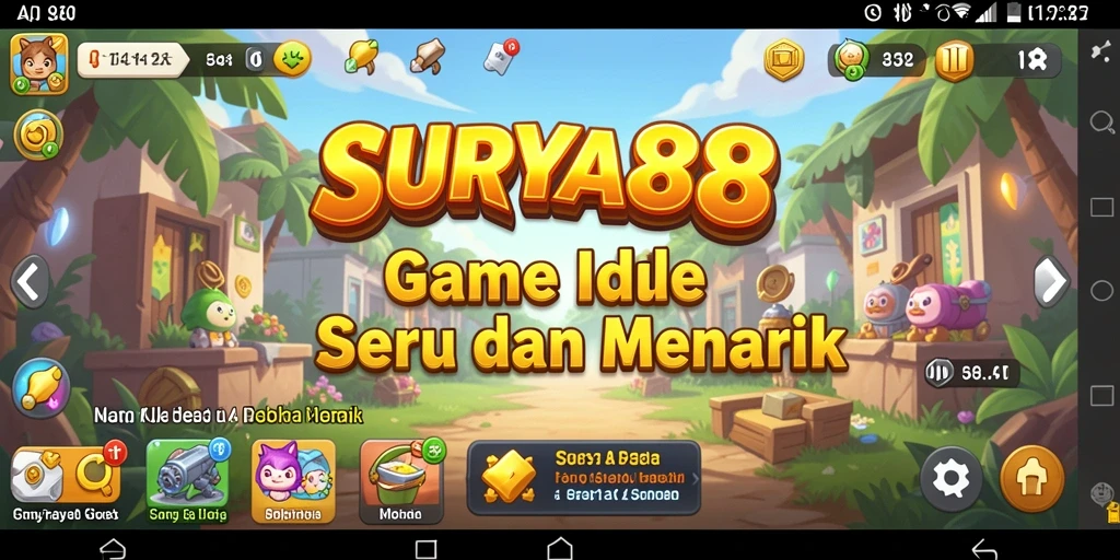 Tampilan gameplay SURYA88 yang menarik dalam kategori Idle.