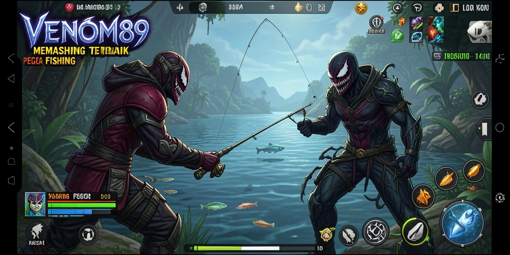 Tangkapan besar dalam gameplay menarik di VENOM889.