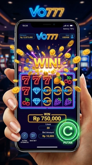 Screenshot aplikasi vo777 yang menampilkan berbagai pilihan aplikasi.